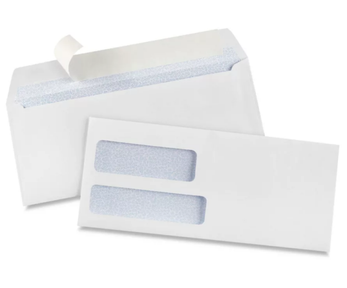 #9 Double Window Envelopes